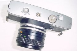 Minolta SRT100X 35mm Film SLR Manual Camera + Minolta 50/1.7 MC ROKKOR PF Lens