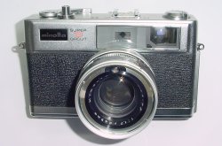 minolta SUPER 3 CIRCUIT HI-MATIC 11 Rangefinder 35mm Film Camera 45/1.7 Lens