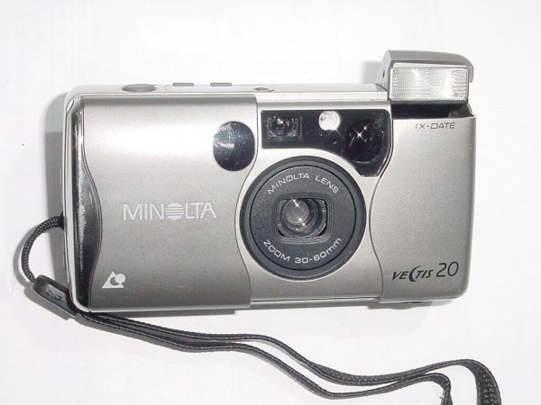 MINOLTA VECTIS 20 APS Film Point & Shoot Camera 30-60mm Zoom Lens