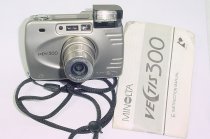 MINOLTA Vectis 300 APS Film Compact Point & Soot Camera 24-70mm Zoom Lens