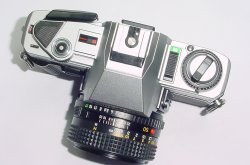 Minolta X-300 35mm Film SLR Manual Camera + Minolta 50mm F/1.7 MD Lens - Black