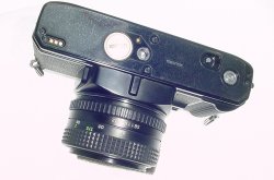 Minolta X-300 35mm Film SLR Manual Camera with Centon 50mm F/1.8 Lens in Black