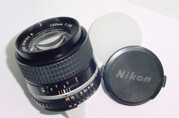 NIKON 100mm F/2.8 AIs SERIES E Manual Focus Portrait Lens