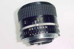NIKON 100mm F/2.8 AIs SERIES E Manual Focus Portrait Lens