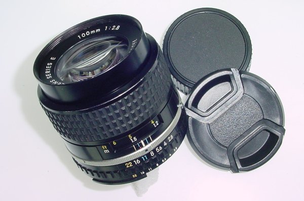 NIKON 100mm F/2.8 AIs SERIES E Manual Focus Portrait Lens