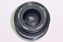 Vivitar 28mm F/2.8 Wide Angle Manual Focus Lens For Contax/Yashicha C/Y Mount