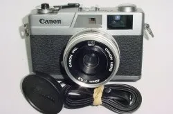 Canon Canonet 28 35mm Rangefinder Film Camera with 40mm Lens