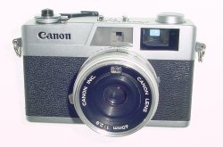 Canon Canonet 28 35mm Rangefinder Film Camera with 40mm F/2.8 Lens