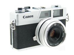 Canon Canonet 28 35mm Rangefinder Film Camera with 40mm F/2.8 Lens