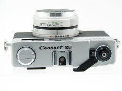 Canon Canonet 28 35mm Rangefinder Film Camera with 40mm F/2.8 Lens