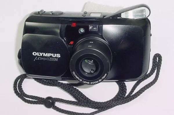 OLYMPUS U ZOOM カメラ 35-70mm オリンパス Olympus ミュー μ ZOOM DELUXE ブラック / ZOOM 35