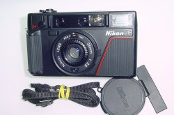 Nikon L35 AF 35mm Film Point and Shoot Compact Camera with 35mm F/2.8 Lens