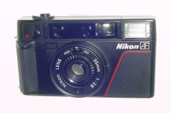 Nikon L35 AF 35mm Film Point and Shoot Compact Camera with 35mm F/2.8 Lens