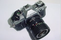 Canon AE-1 Program 35mm Film SLR Camera with Canon 35-70mm f/3.5-4.5 FD Zoom Lens