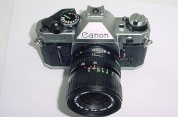 Canon AE-1 Program 35mm Film SLR Camera with Canon 35-70mm f/3.5-4.5 FD Zoom Lens