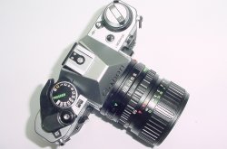 Canon AE-1 Program 35mm Film SLR Camera with Canon 35-70mm f/3.5-4.5 FD Zoom Lens