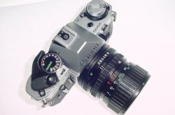 Canon AE-1 Program 35mm Film SLR Camera with Canon 35-70mm f/3.5-4.5 FD Zoom Lens