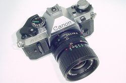 Canon AE-1 Program 35mm Film SLR Camera with Canon 35-70mm f/3.5-4.5 FD Zoom Lens