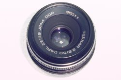 Carl Zeiss Jena DDR 50mm F/2.8 Tessar M42 Screw Mount Standard Lens
