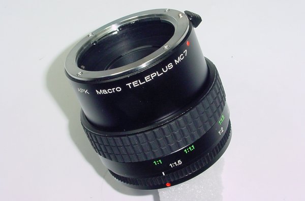 Teleplus MC 7 2X APK Macro Teleconverter For Pentax K Mount