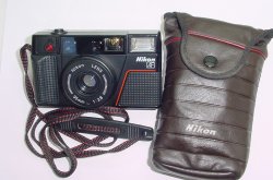 Nikon L35 AF2 35mm Film Point and Shoot Compact Camera with 35mm F/2.8 Lens