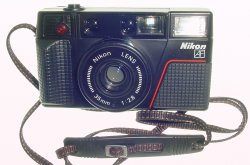 Nikon L35 AF2 35mm Film Point & Shoot Compact Camera with 35/2.8 Lens