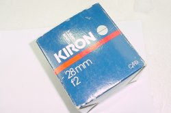 Kiron 28mm F/2 MC PRECISION Wide Angle Manual Focus Lens For Canon FD Mount