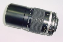 Nikon 200mm F/4 NIKKOR AIs Manual Focus Portrait Lens -- Excellent