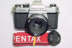 Pentax K1000 35mm Film SLR Manual Camera + Pentax-A 50mm F/2 SMC Lens