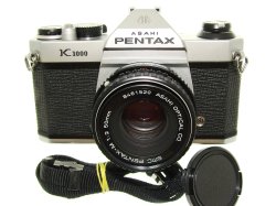 Pentax K1000 35mm Film SLR Manual Camera + Pentax-A 50mm F/2 SMC Lens
