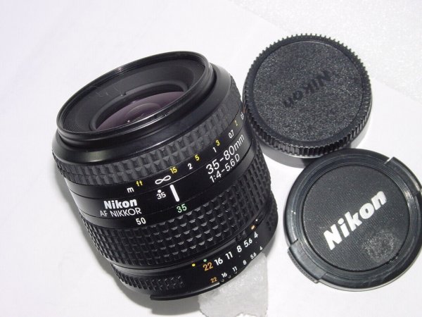 Nikon 35-80mm F/4-5.6 D AF Auto & Manual Focus Zoom Lens