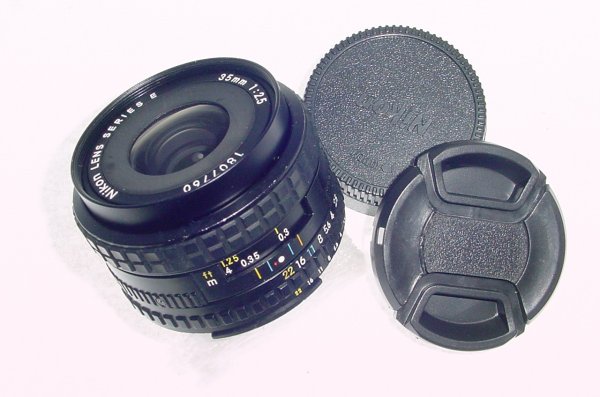 Nikon 35mm F/2.5 SERIES E AIs Wide Angle Manual Focus Lens