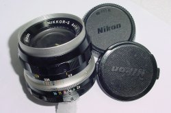 Nikon 35mm F/2.8 NIKKOR-S Auto Pre-AI Wide Angle Manual Focus Lens - Excellent