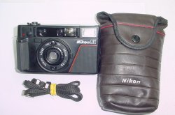 Nikon L35 AF 35mm Film Point and Shoot Compact Camera with 35mm F/2.8 Lens (ASA1000)