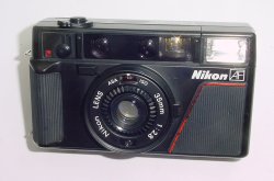 Nikon L35 AF 35mm Film Point and Shoot Compact Camera with 35mm F/2.8 Lens (ASA1000)