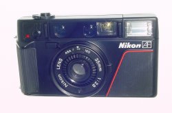 Nikon L35 AF 35mm Film Point and Shoot Compact Camera with 35/2.8 Lens (ASA1000)