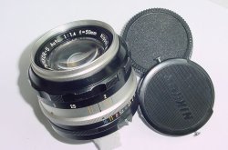 Nikon 50mm F/1.4 NIKKOR-S Auto Pre-AI Nippon Kogaku Standard Manual Focus Lens