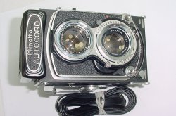 minolta AUTOCORD 120 Film Medium Format TLR Manual Camera ROKKOR 75/3.5 Lens
