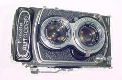 minolta Autocord 120 Film Medium Format TLR Manual Camera Rokkor 75/3.5 Lens