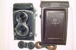 minolta Autocord 120 Film Medium Format TLR Manual Camera Rokkor 75/3.5 Lens