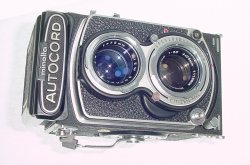 minolta Autocord 120 Film Medium Format TLR Manual Camera Rokkor 75/3.5 Lens
