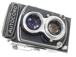 minolta Autocord 120 Film Medium Format TLR Manual Camera Rokkor 75/3.5 Lens