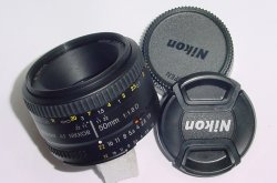 Nikon 50mm F/1.8 D NIKKOR AF Auto Focus Standard Lens - Mint