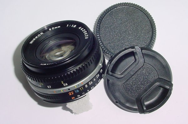 Nikon 50mm F/1.8 NIKKOR AIs Standard Pancake Manual Focus Lens