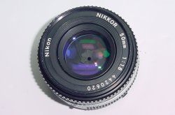 Nikon 50mm F/1.8 NIKKOR AIs Standard Pancake Manual Focus Lens