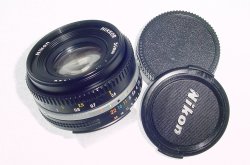 Nikon 50mm F/1.8 Nikkor AIs Standard Pancake Manual Focus Lens