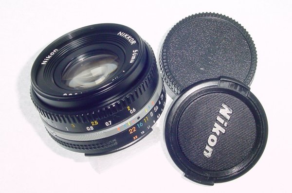 Nikon 50mm F/1.8 Nikkor AIs Standard Pancake Manual Focus Lens