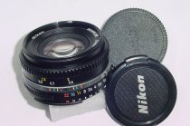 Nikon 50mm F/1.8 NIKKOR AIs Standard Pancake Manual Focus Lens