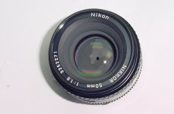 Nikon 50mm F/1.8 NIKKOR AIs Standard Manual Focus Lens - Excellent