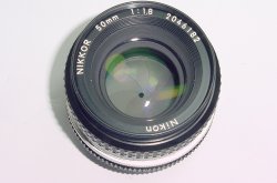 Nikon 50mm F/1.8 NIKKOR AI Standard Manual Focus Lens - Excellent